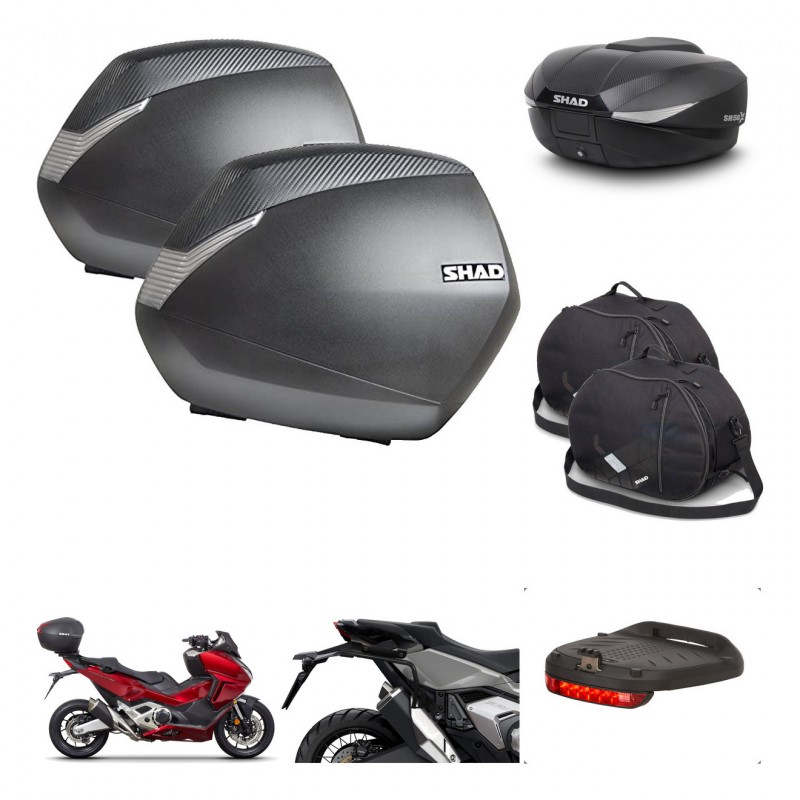SHAD Baul SH58 + soporte montaje maletas SH36 accesorios KIT-476523