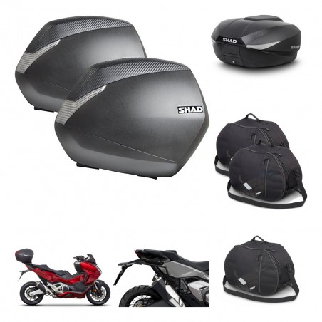 SHAD Baul SH58 + soporte montaje maletas SH36 accesorios KIT-476529