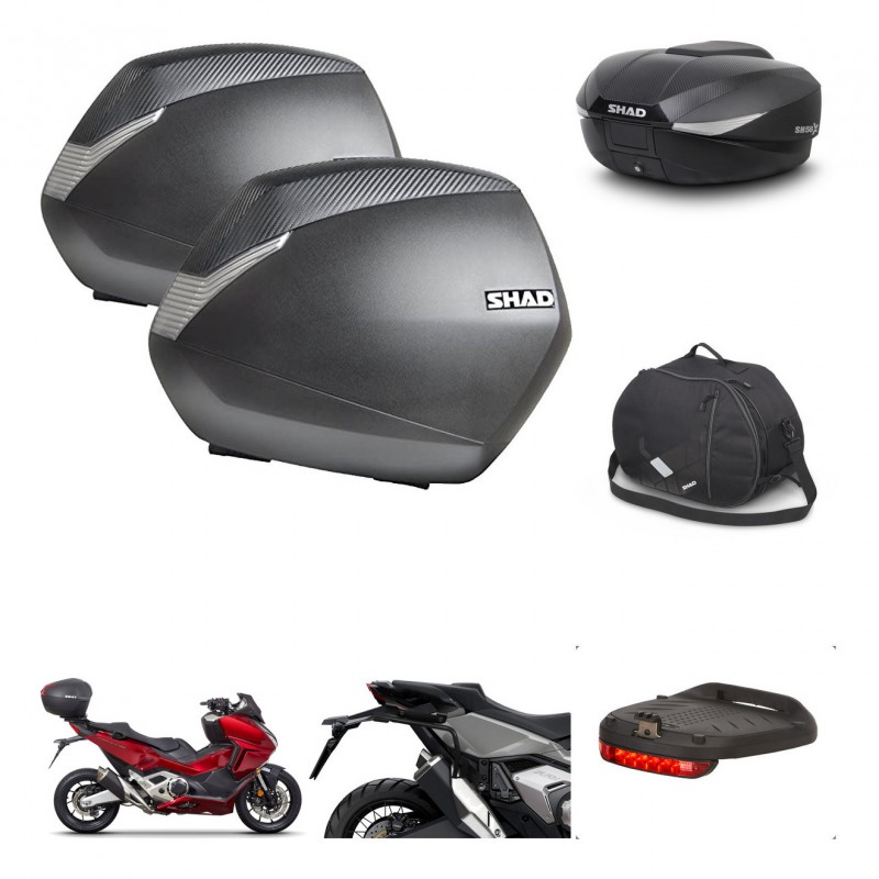 SHAD Baul SH58 + soporte montaje maletas SH36 accesorios KIT-476534
