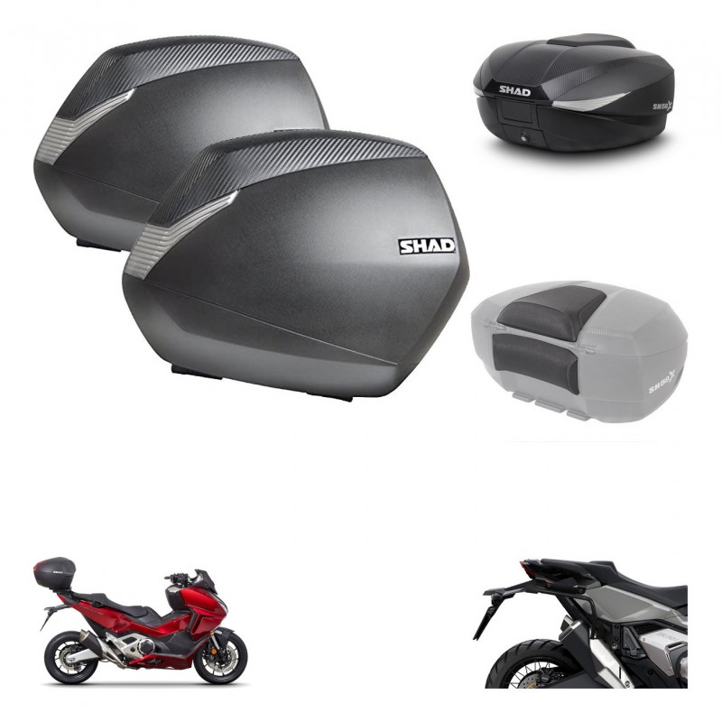 SHAD Baul SH58 + soporte montaje maletas SH36 accesorios KIT-476540