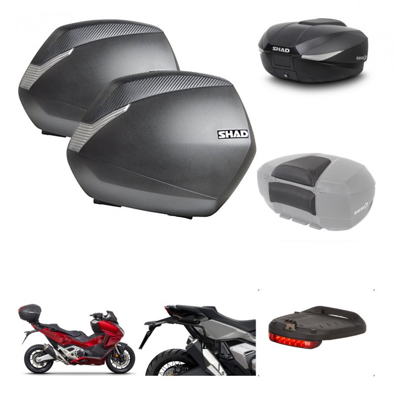 SHAD Baul SH58 + soporte montaje maletas SH36 accesorios KIT-476546