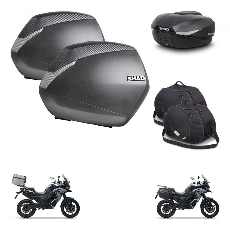 SHAD Baul SH58 + soporte montaje maletas SH36 accesorios KIT-476565