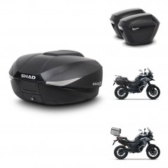 SHAD Maletas sh23 + soporte montaje baul SH58 KIT-476566