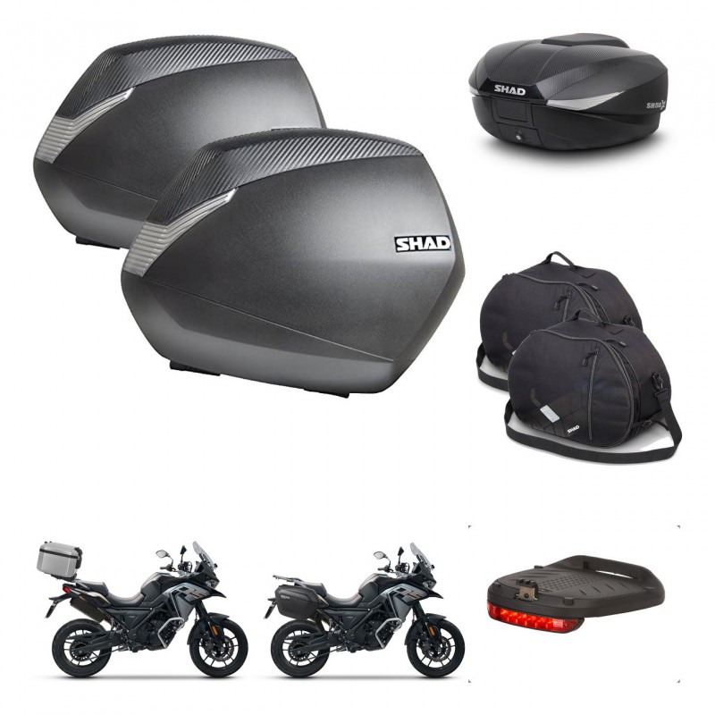 SHAD Baul SH58 + soporte montaje maletas SH36 accesorios KIT-476571