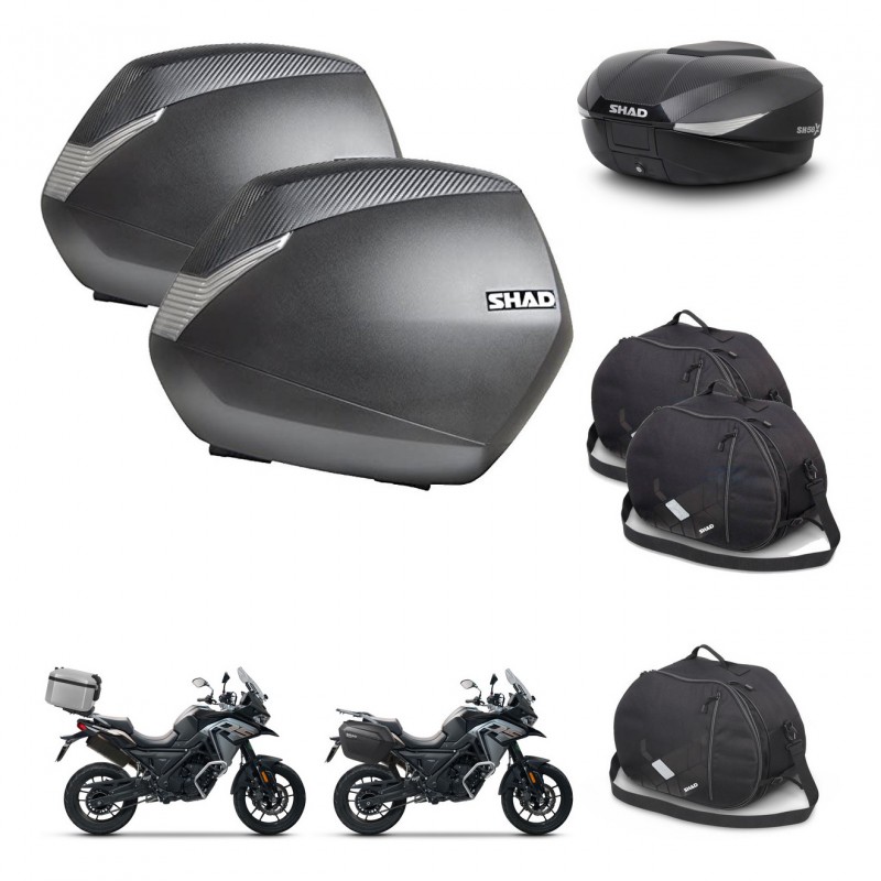 SHAD Baul SH58 + soporte montaje maletas SH36 accesorios KIT-476577