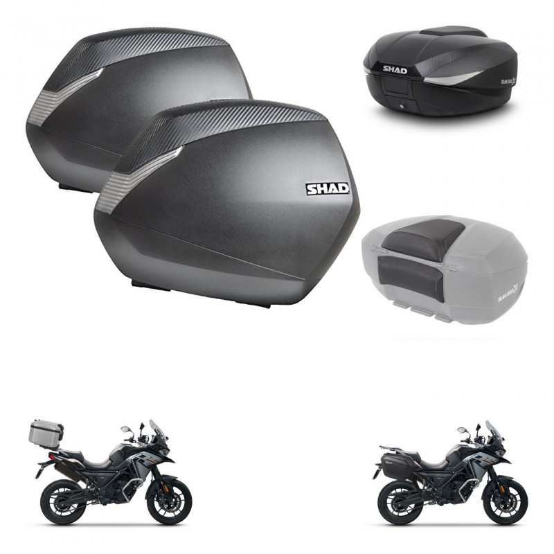 SHAD Baul SH58 + soporte montaje maletas SH36 accesorios KIT-476588