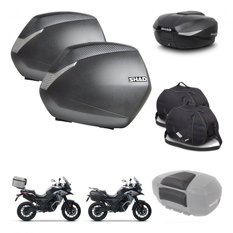 SHAD Baul SH58 + soporte montaje maletas SH36 accesorios KIT-476589