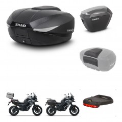 SHAD Maletas sh23 alu + soporte montaje baul SH58 accesorios KIT-476599