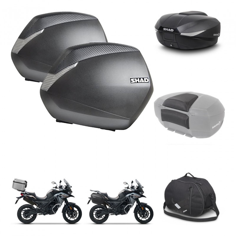 SHAD Baul SH58 + soporte montaje maletas SH36 accesorios KIT-476600