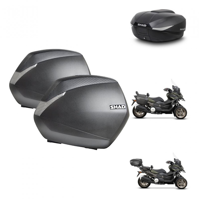 SHAD Baul SH58 + soporte montaje maletas SH36 KIT-476612
