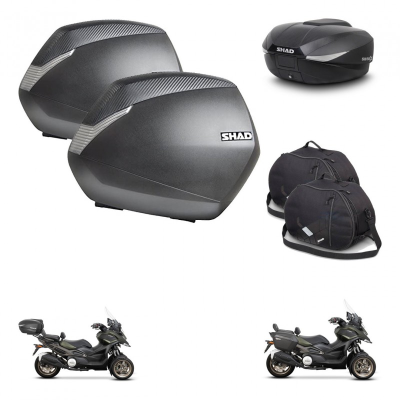 SHAD Baul SH58 + soporte montaje maletas SH36 accesorios KIT-476613