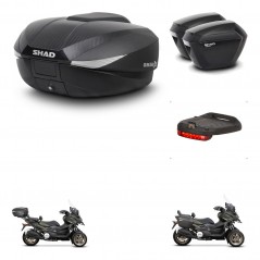 SHAD Maletas sh23 + soporte montaje baul SH58 accesorios KIT-476620