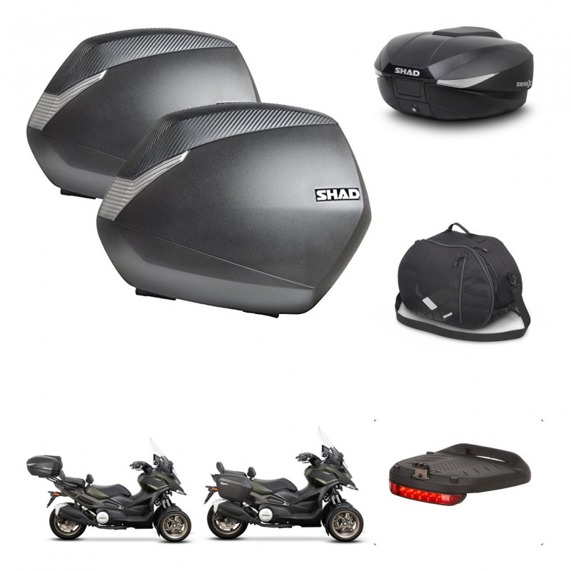 SHAD Baul SH58 + soporte montaje maletas SH36 accesorios KIT-476630