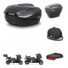 SHAD Maletas sh23 alu + soporte montaje baul SH58 accesorios KIT-476635