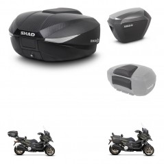 SHAD SH23 alu suitcases + mounting bracket SH58 trunk accessories KIT-476641