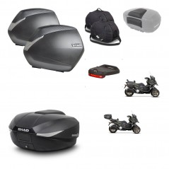 SHAD SH58 trunk + mounting bracket SH36 suitcases accessories KIT-476643