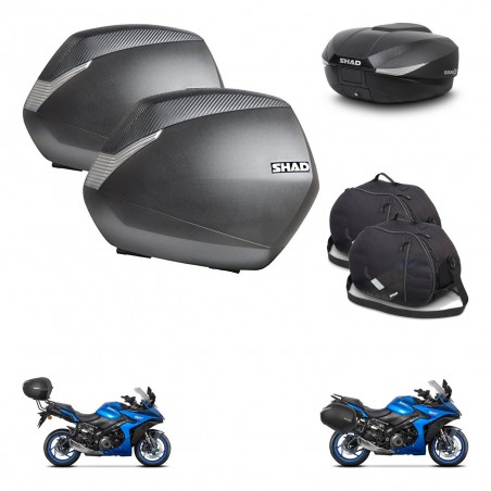 SHAD Baul SH58 + soporte montaje maletas SH36 accesorios KIT-476661