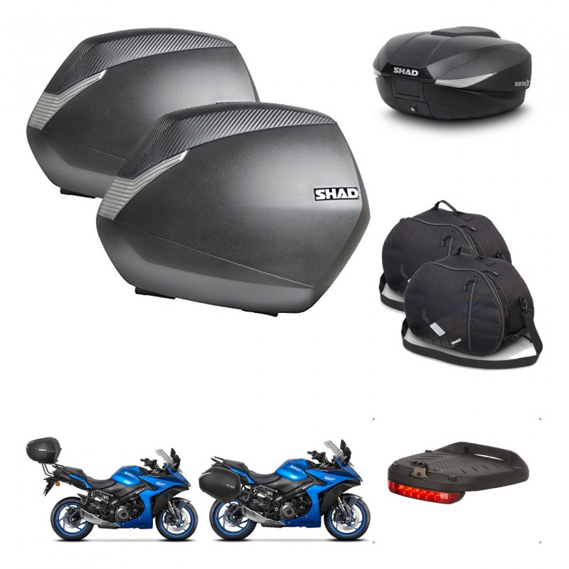 SHAD Baul SH58 + soporte montaje maletas SH36 accesorios KIT-476667