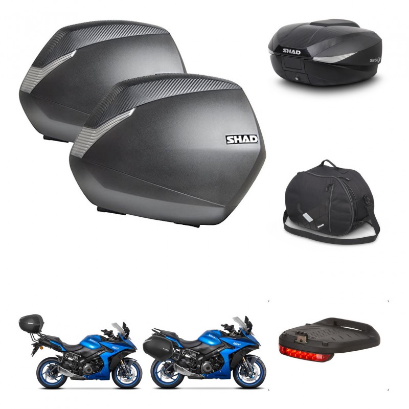 SHAD Baul SH58 + soporte montaje maletas SH36 accesorios KIT-476678