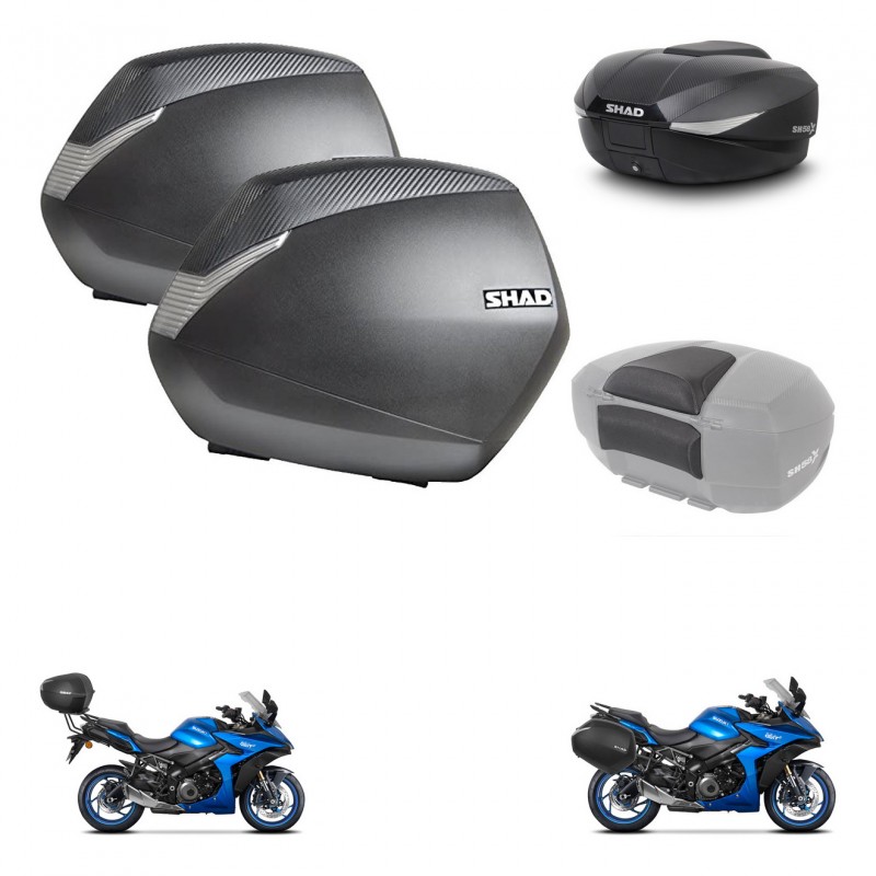 SHAD Baul SH58 + soporte montaje maletas SH36 accesorios KIT-476684