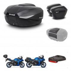 SHAD Maletas sh23 + soporte montaje baul SH58 accesorios KIT-476692