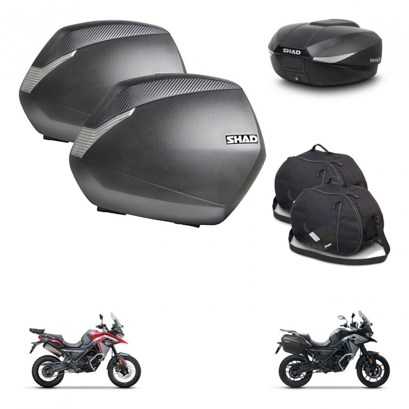 SHAD Baul SH58 + soporte montaje maletas SH36 accesorios KIT-476709