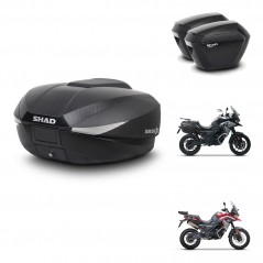 SHAD Maletas sh23 + soporte montaje baul SH58 KIT-476710
