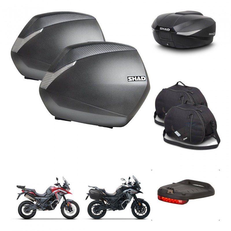 SHAD Baul SH58 + soporte montaje maletas SH36 accesorios KIT-476715