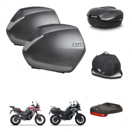 SHAD SH58 trunk + mounting bracket SH36 suitcases accessories KIT-476726