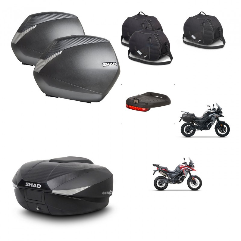 SHAD Baul SH58 + soporte montaje maletas SH36 accesorios KIT-476727