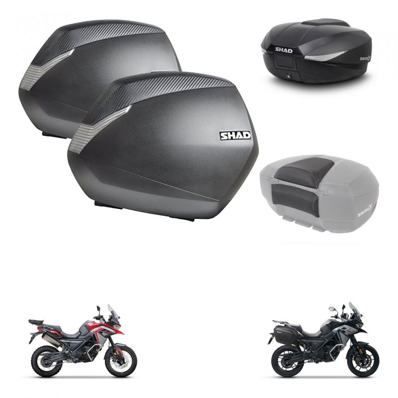 SHAD Baul SH58 + soporte montaje maletas SH36 accesorios KIT-476732