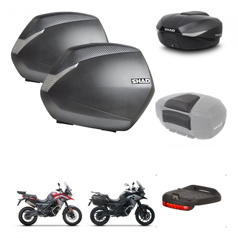 SHAD Baul SH58 + soporte montaje maletas SH36 accesorios KIT-476738