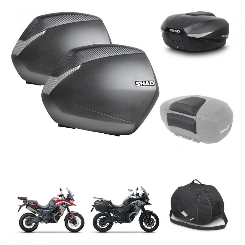 SHAD Baul SH58 + soporte montaje maletas SH36 accesorios KIT-476744