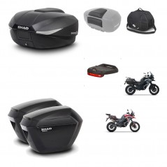 SHAD Maletas sh23 + soporte montaje baul SH58 accesorios KIT-476752