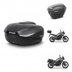 SHAD Maletas sh23 alu + soporte montaje baul SH58 KIT-476761