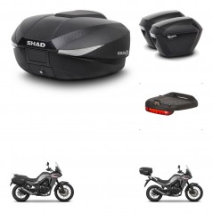 SHAD Maletas sh23 + soporte montaje baul SH58 accesorios KIT-476764