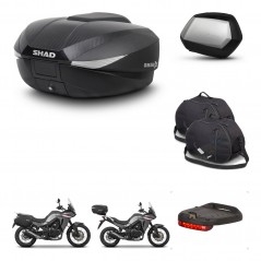 SHAD Maletas SH35 PREMIUM + soporte montaje baul SH58 accesorios KIT-476766