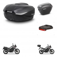SHAD Maletas sh23 alu + soporte montaje baul SH58 accesorios KIT-476767