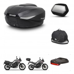 SHAD Maletas SH35 PREMIUM + soporte montaje baul SH58 accesorios KIT-476777