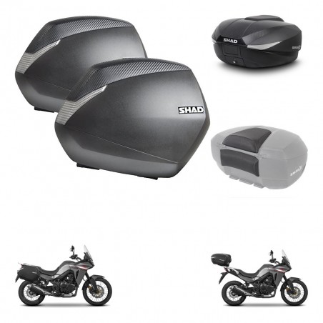 SHAD Baul SH58 + soporte montaje maletas SH36 accesorios KIT-476780