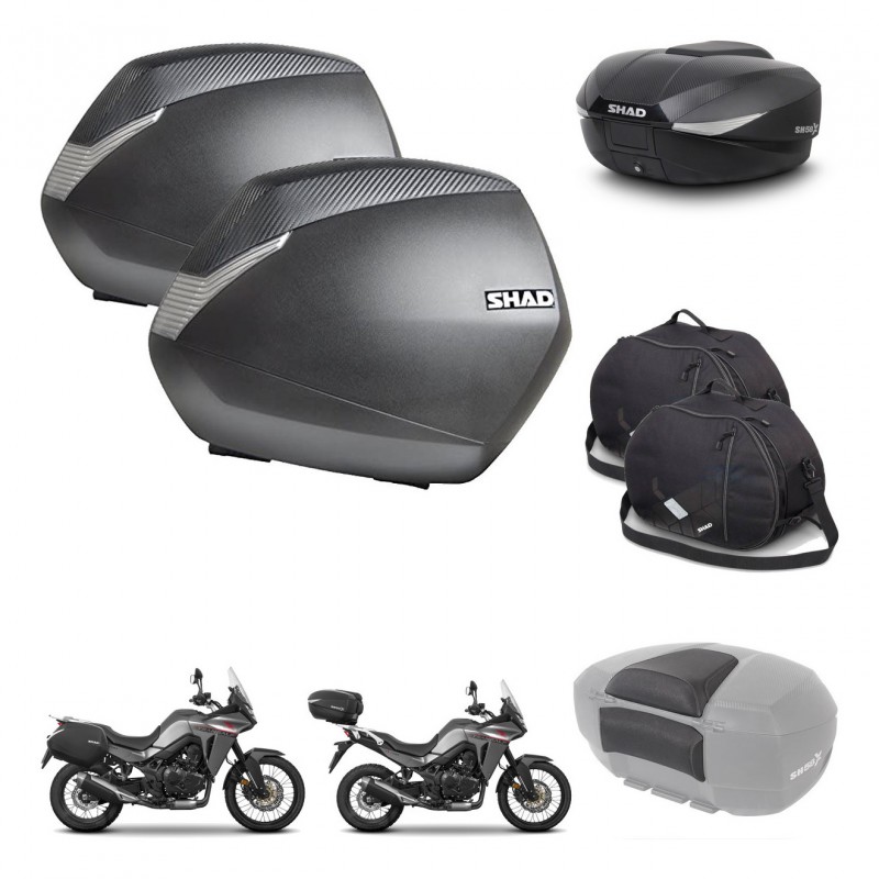 SHAD Baul SH58 + soporte montaje maletas SH36 accesorios KIT-476781
