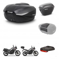 SHAD SH23 alu suitcases + mounting bracket SH58 trunk accessories KIT-476791
