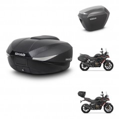 SHAD Maletas sh23 alu + soporte montaje baul SH58 KIT-476809