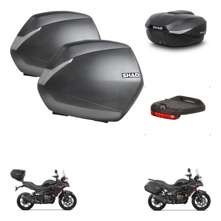 SHAD Baul SH58 + soporte montaje maletas SH36 accesorios KIT-476810