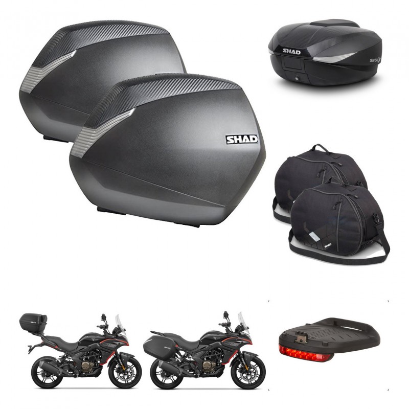 SHAD Baul SH58 + soporte montaje maletas SH36 accesorios KIT-476811