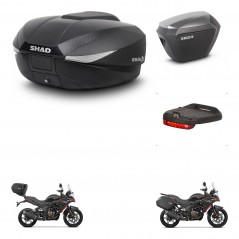 SHAD Maletas sh23 alu + soporte montaje baul SH58 accesorios KIT-476815