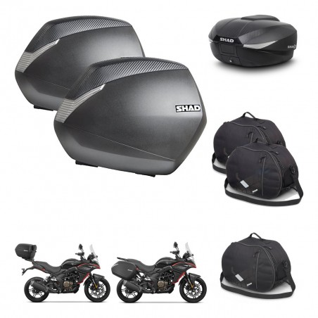 SHAD Baul SH58 + soporte montaje maletas SH36 accesorios KIT-476817
