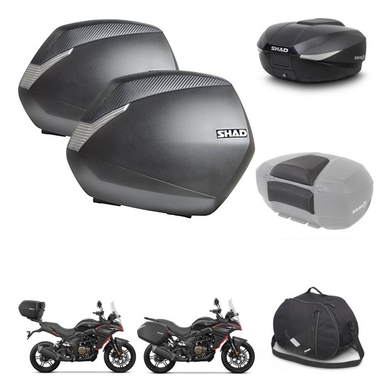 SHAD Baul SH58 + soporte montaje maletas SH36 accesorios KIT-476840