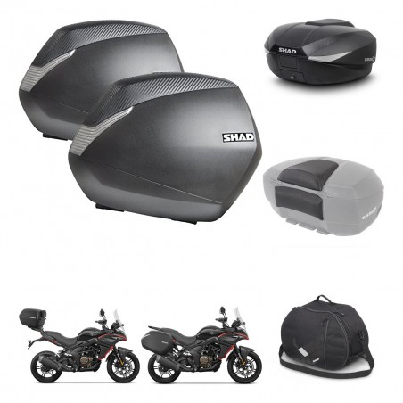 SHAD SH58 trunk + mounting bracket SH36 suitcases accessories KIT-476840