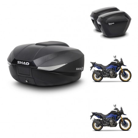SHAD Maletas sh23 + soporte montaje baul SH58 KIT-476854